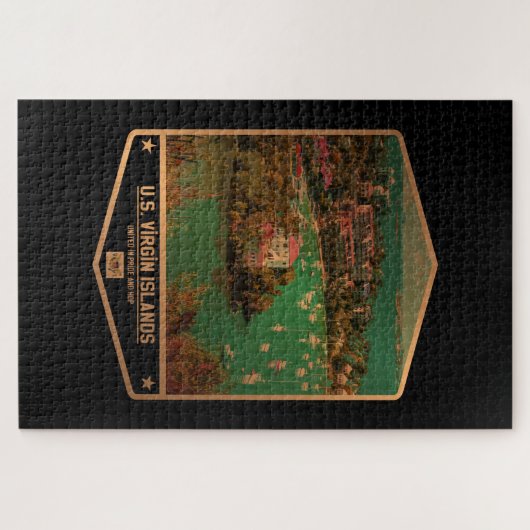 Amerikaanse Maagdeneilanden Legpuzzel (Horizontaal)