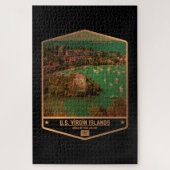 Amerikaanse Maagdeneilanden Legpuzzel (Verticaal)