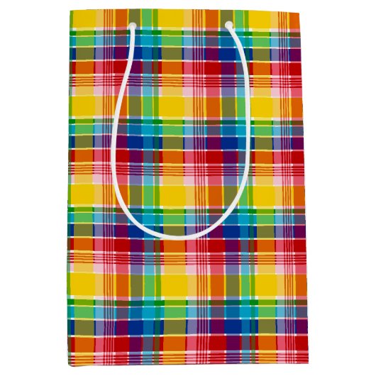 Amerikaanse Maagdeneilanden Madras Medium Cadeauzakje (Voorkant)