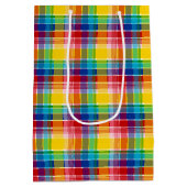 Amerikaanse Maagdeneilanden Madras Medium Cadeauzakje (Achterkant)