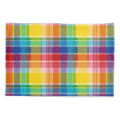 Amerikaanse Maagdeneilanden Madras Pattern Kussensloop (Achterkant)