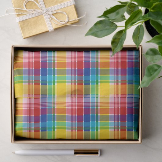 Amerikaanse Maagdeneilanden Madras Tissuepapier (Geschenk)