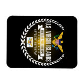 Amerikaanse Maagdeneilanden Magneet (Horizontaal)