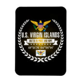 Amerikaanse Maagdeneilanden Magneet (Verticaal)