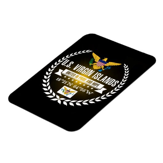 Amerikaanse Maagdeneilanden Magneet (Linkerzijde)