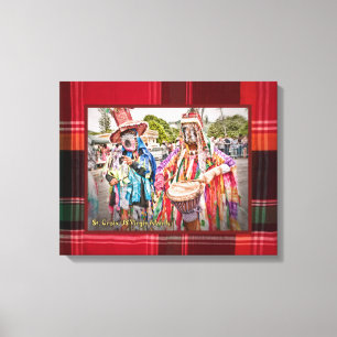 Amerikaanse Maagdeneilanden Masqueraders St. Croix Canvas Afdruk