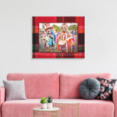 Amerikaanse Maagdeneilanden Masqueraders St. Croix Canvas Afdruk (Insitu (Woonkamer))