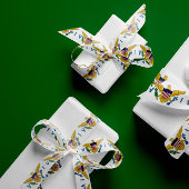 Amerikaanse Maagdeneilanden met vlag 1,5-inch bree Satijnen Lint