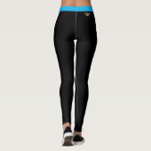 Amerikaanse Maagdeneilanden mode leggings, Vlag, z Leggings (Achterkant)