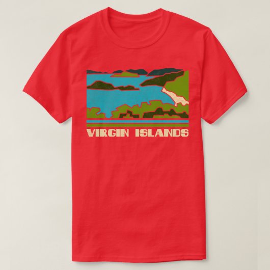 Amerikaanse Maagdeneilanden National Park Gift Maa T-shirt (Design voorkant)