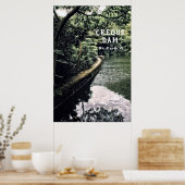 Amerikaanse Maagdeneilanden Regenwoud Creque Dam U Poster (Keuken)