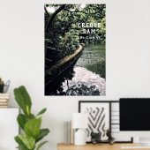 Amerikaanse Maagdeneilanden Regenwoud Creque Dam U Poster (Thuiskantoor)