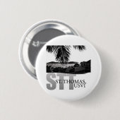 Amerikaanse Maagdeneilanden Ronde Button 5,7 Cm (Voorkant /achterkant)