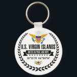 Amerikaanse Maagdeneilanden Sleutelhanger<br><div class="desc">Amerikaanse Maagdeneilanden</div>