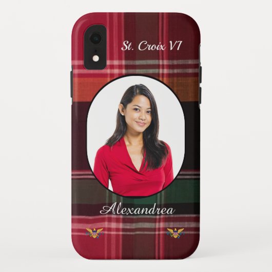 Amerikaanse Maagdeneilanden St. Croix Madras Foto  Case-Mate iPhone Case (Achterkant)