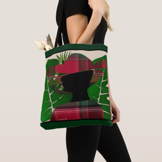 Amerikaanse Maagdeneilanden St. Croix Madras tropi Tote Bag (Dichtbij)