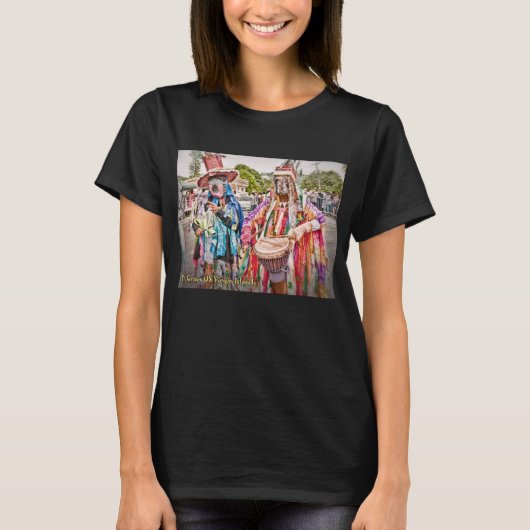 Amerikaanse Maagdeneilanden St. Croix Masquerader T-shirt (Voorkant)
