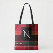 Amerikaanse Maagdeneilanden St. Croix Monogram Mad Tote Bag (Voorkant)