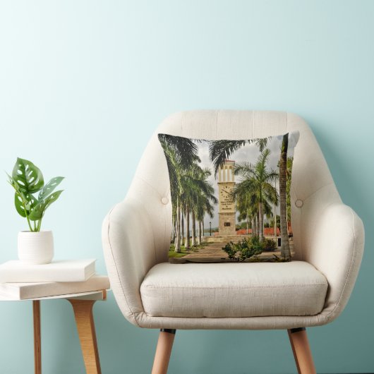 Amerikaanse Maagdeneilanden St. Croix Palm Trees T Kussen (Stoel)