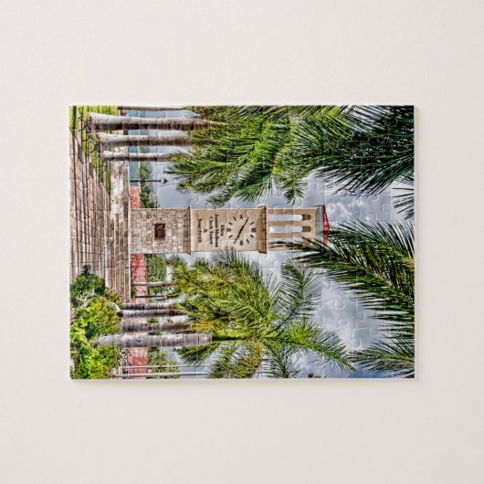 Amerikaanse Maagdeneilanden St. Croix Palm Trees T Legpuzzel (Horizontaal)