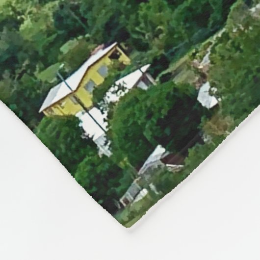 Amerikaanse Maagdeneilanden St. Croix Sandy Point  Fleece Deken (Hoek)