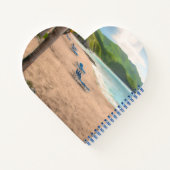 Amerikaanse Maagdeneilanden St. Croix USVI Beach O Notitieboek (Achterkant)