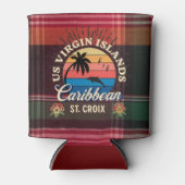 Amerikaanse Maagdeneilanden St. Croix USVI Caraïbe Blikjeskoeler (Voorkant)