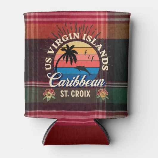 Amerikaanse Maagdeneilanden St. Croix USVI Caraïbe Blikjeskoeler (Voorkant)