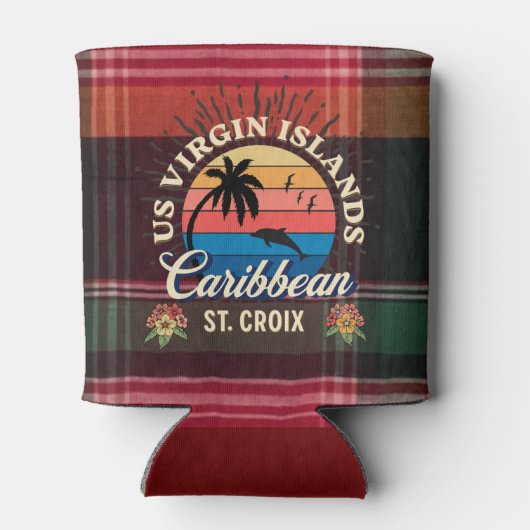 Amerikaanse Maagdeneilanden St. Croix USVI Caraïbe Blikjeskoeler (Achterkant)