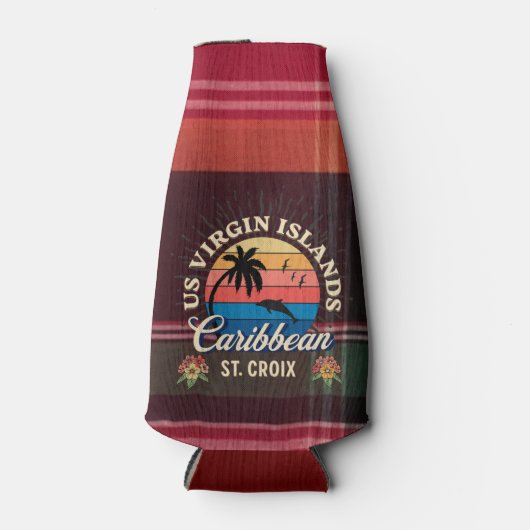 Amerikaanse Maagdeneilanden St. Croix USVI Caraïbe Flesjeskoeler (Voorkant)