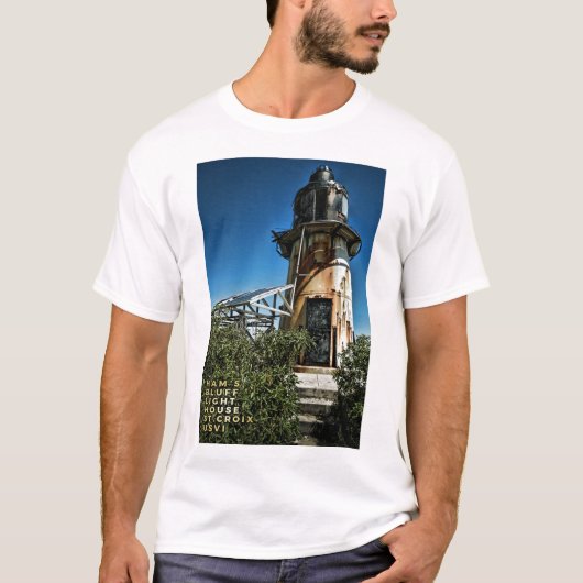 Amerikaanse Maagdeneilanden St. Croix USVI Histori T-shirt (Voorkant)