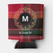 Amerikaanse Maagdeneilanden St. Croix USVI Madras Blikjeskoeler (Voorkant)