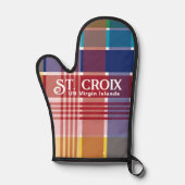 Amerikaanse Maagdeneilanden St. Croix USVI Madras Ovenwant (Voorkant)