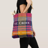 Amerikaanse Maagdeneilanden St. Croix USVI Madras  Tote Bag (Dichtbij)