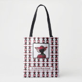 Amerikaanse Maagdeneilanden St. Croix USVI Madras Tote Bag (Voorkant)