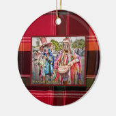 Amerikaanse Maagdeneilanden St. Croix USVI Masquer Keramisch Ornament (Links)