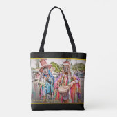 Amerikaanse Maagdeneilanden St. Croix USVI Masquer Tote Bag (Achterkant)