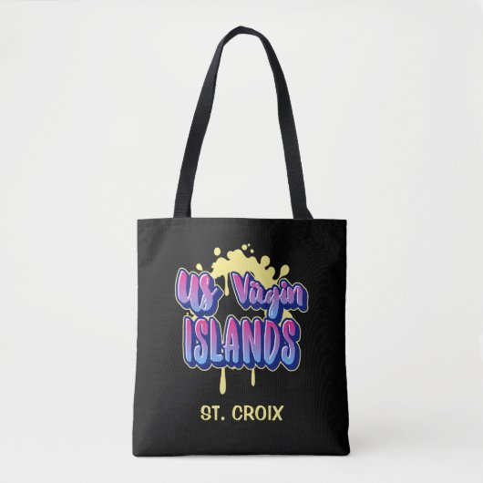 Amerikaanse Maagdeneilanden St. Croix USVI Tote Bag (Voorkant)