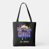 Amerikaanse Maagdeneilanden St. Croix USVI Tote Bag (Achterkant)