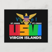 Amerikaanse Maagdeneilanden St. Croix USVI tropisc Briefkaart (Voorkant)