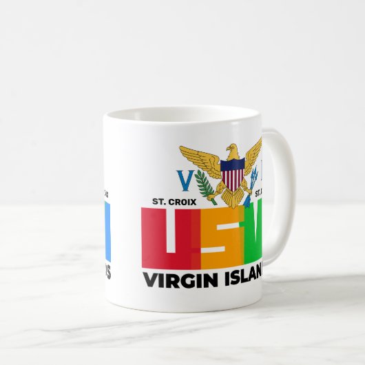 Amerikaanse Maagdeneilanden St. Croix USVI tropisc Koffiemok (Voorkant rechts)