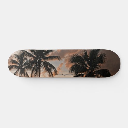 Amerikaanse Maagdeneilanden St. Croix USVI Tropisc Persoonlijk Skateboard (Horizontaal)