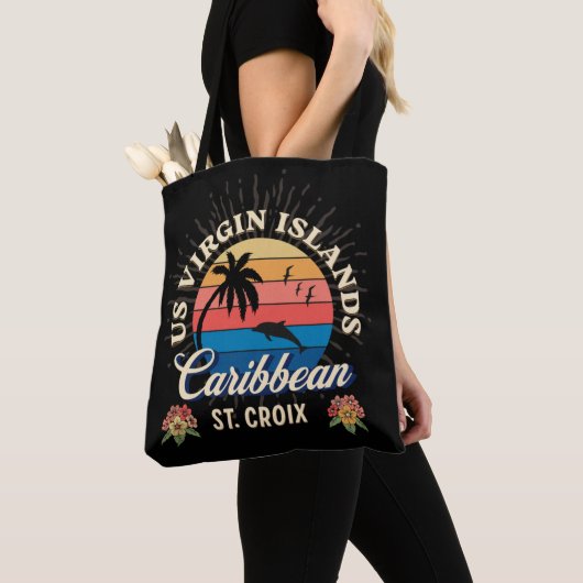 Amerikaanse Maagdeneilanden St. Croix USVI tropisc Tote Bag (Dichtbij)
