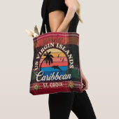 Amerikaanse Maagdeneilanden St. Croix USVI Tropisc Tote Bag (Dichtbij)