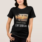 Amerikaanse Maagdeneilanden St. Croix USVI - Zonne Tri-Blend Shirt (Voorkant)