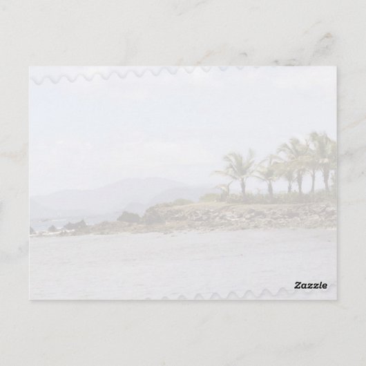 Amerikaanse Maagdeneilanden - St. John's Trunk Bay Briefkaart (Achterkant)