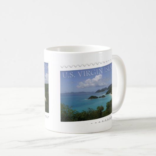 Amerikaanse Maagdeneilanden - St. John's Trunk Bay Koffiemok (Voorkant rechts)