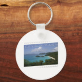 Amerikaanse Maagdeneilanden - St. John's Trunk Bay Sleutelhanger (Voorkant)
