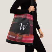 Amerikaanse Maagdeneilanden St. Thomas USVI Madras Crossbody Tas (Dichtbij)