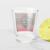 Amerikaanse Maagdeneilanden St. Thomas USVI Madras Shot Glas (Achterkant)